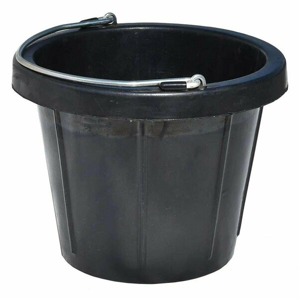 Petpride 12 qt. Rubber Round Bucket PE3971589